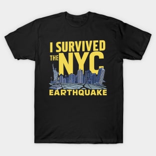 I-Survived-The-NYC-Earthquake T-Shirt